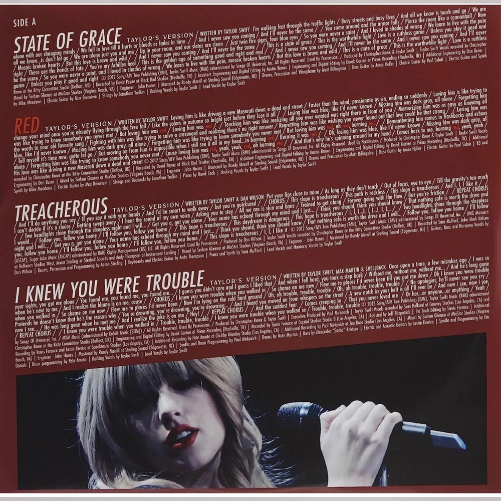 Taylor Swift Red {Taylor’s Version} vinyl - Picture 4 of 12